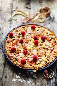 Bienvenue A La Ferme Et Si Je Devenais Locavore Bakewell Tart A La Rubharbe Et Framboises Dorian Cuisine Alimentation Dessert