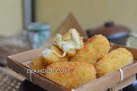 Kroket Kentang Isi Keju Mozarella Resep Kentang Makanan Dan Minuman Makanan