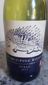 Porcupine Ridge Syrah 2015