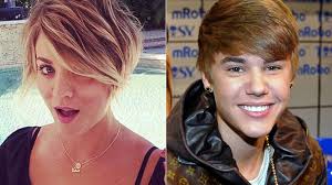 On monday night's season premiere of the big bang theory, penny (kaley cuoco) debuted a new pixie haircut. Big Bang Theory Star Kaley Cuoco Sweeting Do I Look Like Justin Bieber Abc News
