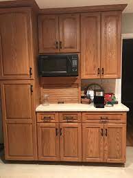 Oak Cabinets With Rh Lugarno Pulls Kitchen Design Interior Design Kitchen Oak Cabinets