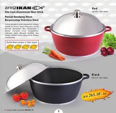 PERIUK RENDANG STAINLESS STEEL NON STICK 40CM | Shopee Malaysia