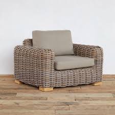 Kubu Vine All Weather Wicker Lounge Chair Wicker Lounge Chair Chair Outdoor Wicker Furniture
