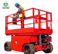 4 ~ 16m çin fabrika tüm engebeli arazi 4X4 dizel kusale motor hava paletli  makaslı platform satılık