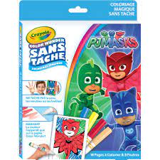 Coloriage Magique Le Kit De Coloriage 18 Pages Color Wonder Sans Tache Pjmasks Crayola Est Un Article Incontournable D Coloriage Magique Coloriage Colorier
