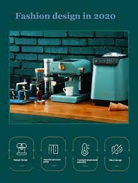 Maybe you would like to learn more about one of these? Automatic Espresso Coffee Maker With Built In Milk Frother Cappuccino And Latte Coffee Maker Vintage Design Coffee Machine Coffee Makers Aliexpress