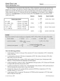 Gas mixtures and partial pressures. Ideal Gas Law