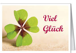 Zu diesem zweck findet man hier bilder mit wünschen zu einer prüfung, die man aber auch mit einem mausklick auf facebook teilen kann. Grusskarte Mini Lustig Viel Gluck Kleeblatt Ceres Webshop