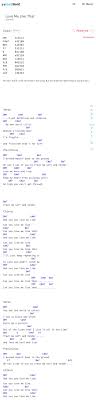 Sam Kim Love Me Like That Chords With Guitar Tabs In 2021 Love Me Like Love Me Harder Guitar Tabs