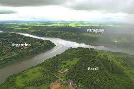 La frontera entre argentina y paraguay es lindero internacional terrestre de una longitud de 1690 km que separa a la república argentina de la república del paraguay. La Triple Frontera De Argentina Brasil Y Paraguay Formada Por Los Rios Iguazu Y Parana Around The Worlds Paraguay Country
