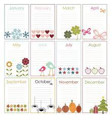 These handy free calendar templates for microsoft office can help you start the year off right. Perpetual Birthday Calendar Perpetual Birthday Calendar Birthday Calendar Birthday Display