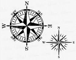 Black And White Compass Logo Compass Rose Svg Files Compass Vector And Clipart Files Compass Tattoo Compass Vector Compass