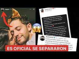 We did not find results for: Ruggero Y Cande Molfese Confirman Que Se Separaron Y Que Termino Su Relacion Youtube