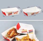 Wholesale Custom Takeaway Korean Fried Chicken Paper Bag French Fast Food  Packaging Boxes