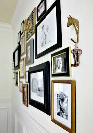 Black And Gold Bedroom Wall Decor Dining Room Tour And Story Gold Frame Gallery Wall Black And Gold Living Room Gold Rooms