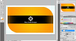 Even our kids name cards are a great way to allow your child to design something that truly represents who they are. Ucreative Com A Cool Photoshop Business Card Tutorial For Print Ready Cards Ucreative Com