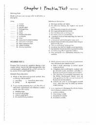 Ap Psychology Practice Tests With Answer Keys Chapters 1 To 9 Ap Psychology Ap Psychology Exam Psychology