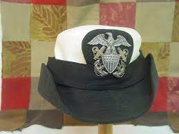 Wwii Waves Vintage Us Navy Woman Officer S Dress Uniform Hat Cap Us Navy Women Women Officer Dress Uniform