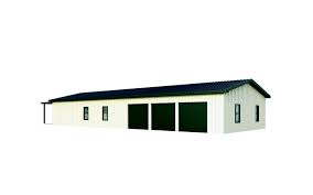 Your #1 solution for modern day country living! 30x80 Shop And Living Quarters The Buell General Steel Shop