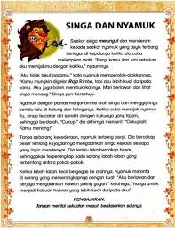 Sebagai pengantin baru, tentunya keponakanku. Cerita Kanak Kanak Pendek Contoh Cerita Untuk Anak Tk
