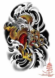 Klik pada gambar thumbail untuk mengunduh gambar ukuran penuh. Pin By Dani Geisa On Naga Dragon Tattoo Art Japanese Dragon Tattoos Dragon Koi Tattoo Design