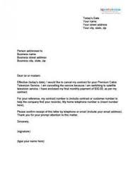 7 Cancellation Letter Ideas Letter Sample Lettering Letter Templates