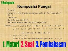 Materi Soal Dan Pembahasan Fungsi Komposisi Dan Komposisi Fungsi Kelas 11 Sma Idsekolah