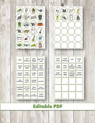 Daily Editable Practical Life Chore Chart