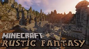Minecraft Creative Ruined City Part 3 Rustic Fantasy Youtube