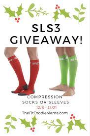 Win A Pair Of Sls3 Compression Socks For The Holidays The Fit Foodie Mama Compression Socks Running Recovery Running Equipment