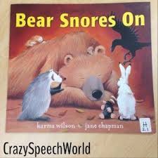 Bear Snores On Book Companion In 2020 Speech Therapy Book Companions Book Companion Speech Language Activities