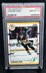 1990 upper deck canadian #356 jaromir jagr. Auction Prices Realized Hockey Cards 1990 Score Rookie Traded Jaromir Jagr