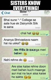 Bro N Sis Love Fun Quotes Funny Cute Funny Quotes Siblings Funny Quotes