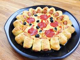 Hot Dog Pizza Von Cookbakery Chefkoch Rezept Rezepte Susses Geback Lebensmittel Essen