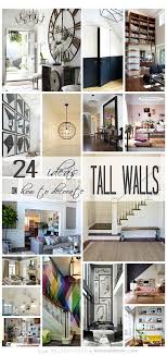 Download and use 100,000+ living room stock photos for free. Remodelaholic 24 Ideas On How To Decorate Tall Walls