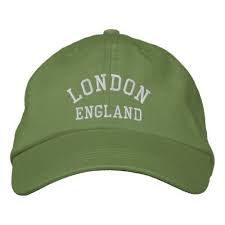 London England Embroidered Baseball Hat Zazzle Com Baseball Hats Personalized Baseball Cap Embroidered