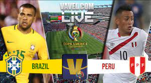 El color y la fiesta en las tribunas del estadio monumental. Live Streaming Brazil Vs Peru Soccer