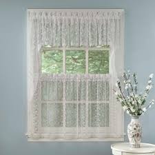 elegant white priscilla lace kitchen
