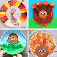 Our huge selection of thanksgiving paper and plastic plates will give you the freedom to enjoy your houseguests after a long day of cooking everyone's favorite holiday meal. Paper Plate Thanksgiving Crafts For Kids Easy Craft Ideas