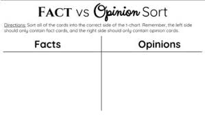 Some of the worksheets displayed are opinion words and phrases, fact or opinion quiz, grade 3 writing rubrics, using signal words and. A Teacher S Guide To Fact And Opinion Literacy Ideas