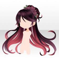 Beautiful Just Beautiful Chibi Hair Anime Hair Hair Sketch