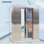 Stainless Steel Sliding Door Air Shower in Pharmaceutical Industry