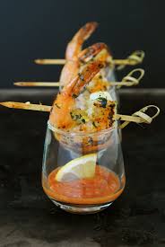 When you place cocktail sauce on a large platter and surround it by shrimp, the large shrimp fill the space nicely, look beautiful, and they are easiest for. Grilled Shrimp Cocktail Homemade Cocktail Sauce Shrimp Cocktail Grilled Shrimp