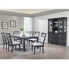 Ashley elements international beautyrest steve silver woodhaven lane all brands. East Lane 7 Piece Dining Room Table With 6 Side Chairs Bernie Phyl S Furniture By Sunset Furniture International