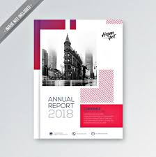 Annual Report Cover Page De Garde Memoire Page De Garde Modele Brochure