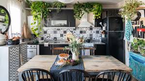 Check spelling or type a new query. Bohemian Kitchen Inspirations Plants Patterns And More Apartment Therapy