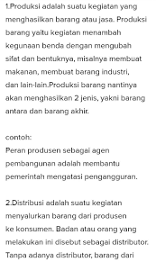 7 Sebutkan Dan Jelaskan 3 Kegiatan Ekonomi Ca Brainly Co Id