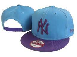 New Era Mlb New York Yankees Light Blue Purple Snapback Hats Caps 3700 Only 8 90usd New York Yankee Hat Snapback Hats Snapback