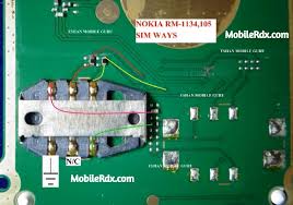 Check all capacitors with the help of a multimeter, if any of them is faulty replace it. Nokia 105 Rm 1134 Sim Card Ways Insert Sim Card Solution