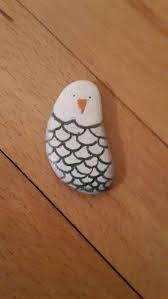 Tas Boyama Kus Stone Art Art Olaf The Snowman